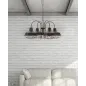Lampa wisząca BRONX 4-punktowa 80x80x40 cm (długość łańcucha 80 cm)